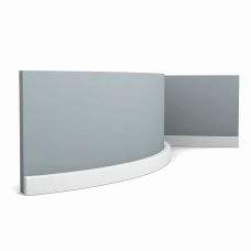 Многофункциональный профиль гибкий Orac Decor SX194F Полиуретан 2000*20*10 мм