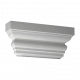 Капитель Европласт 1.21.004 Пенополиуретан 178*403*80 мм